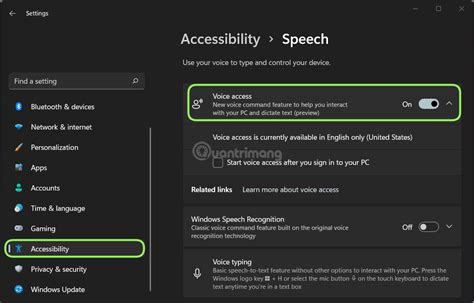 control windows 11 with voice